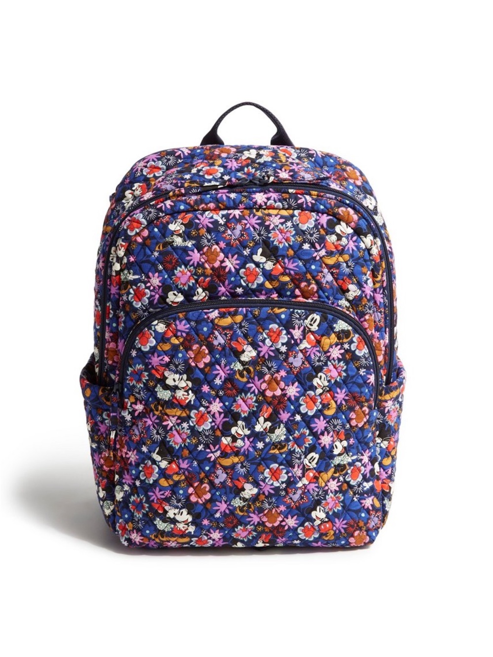 NWT Disney Vera Bradley Minnie Mouse & Mickey Mouse Floral Backpack